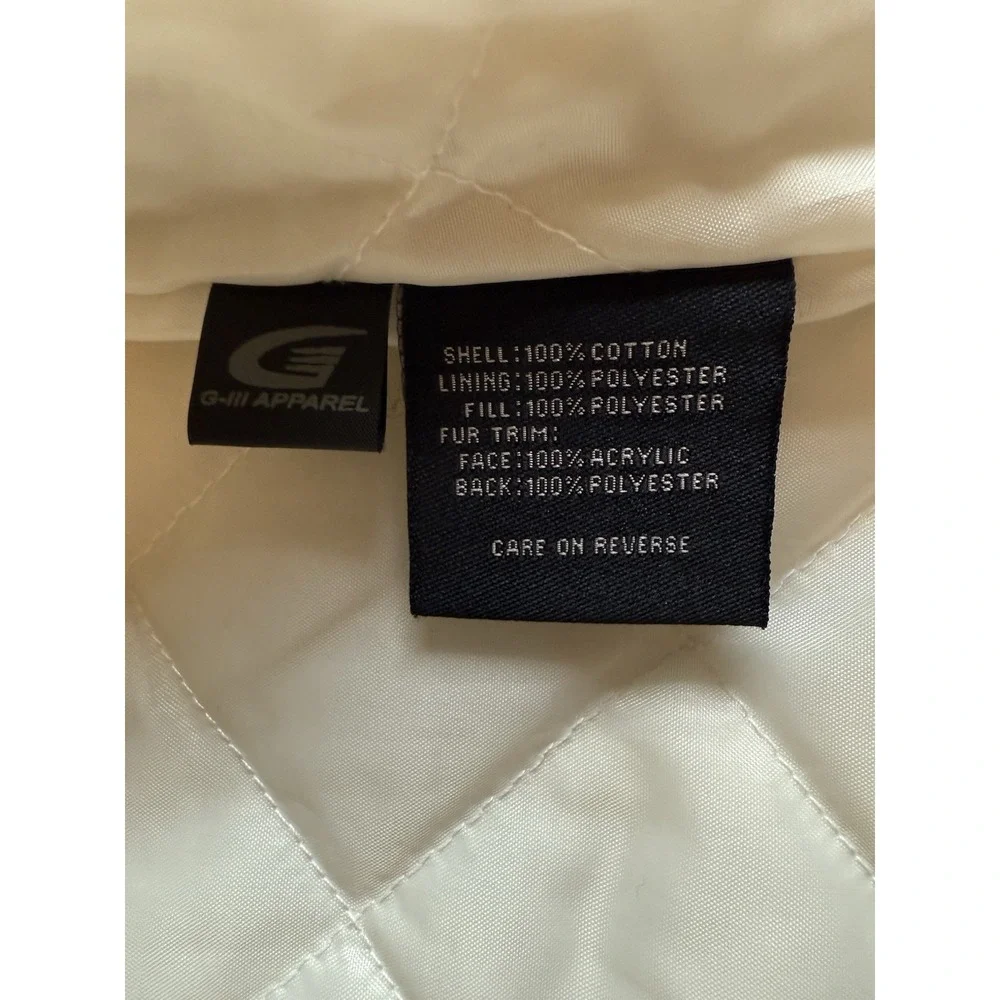 Vintage Y2K Colebrook Faux Fur Corduroy Quilted lining Jacket‎ Size Small